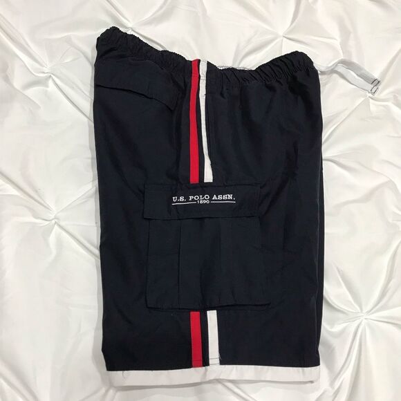 US Polo Association Board Shorts Swim Shorts Men's Sz L - Picture 3 of 8